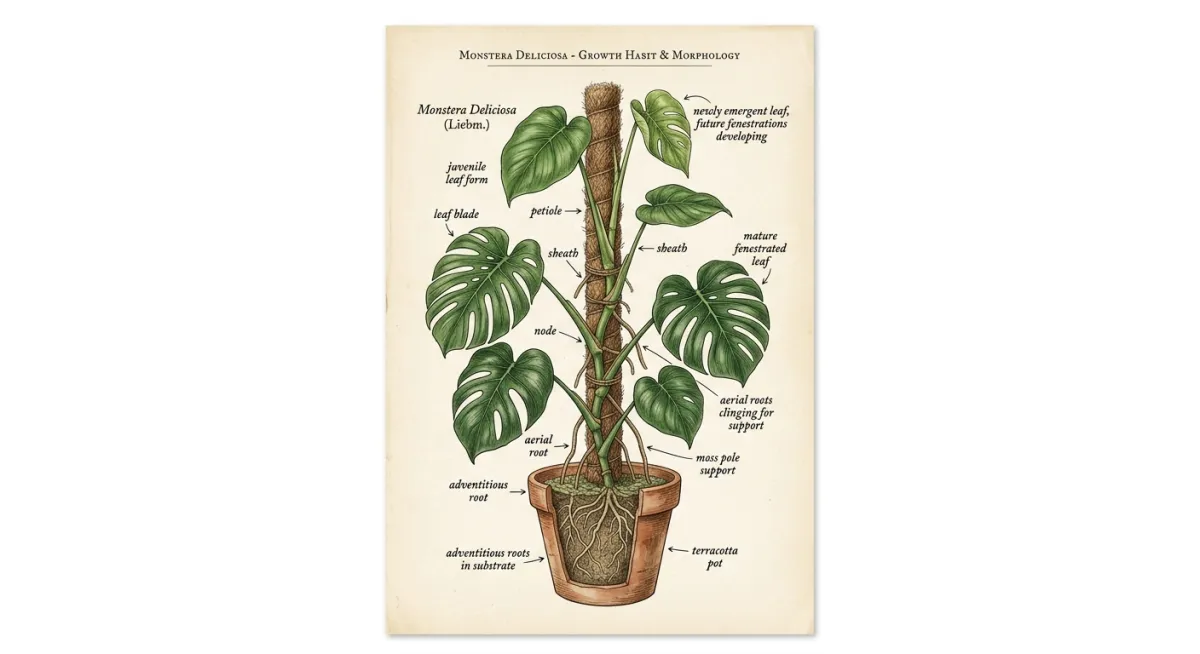 Why isn't my Monstera splitting? Let’s help your plant get those dream Pinterest leaves! ครับ