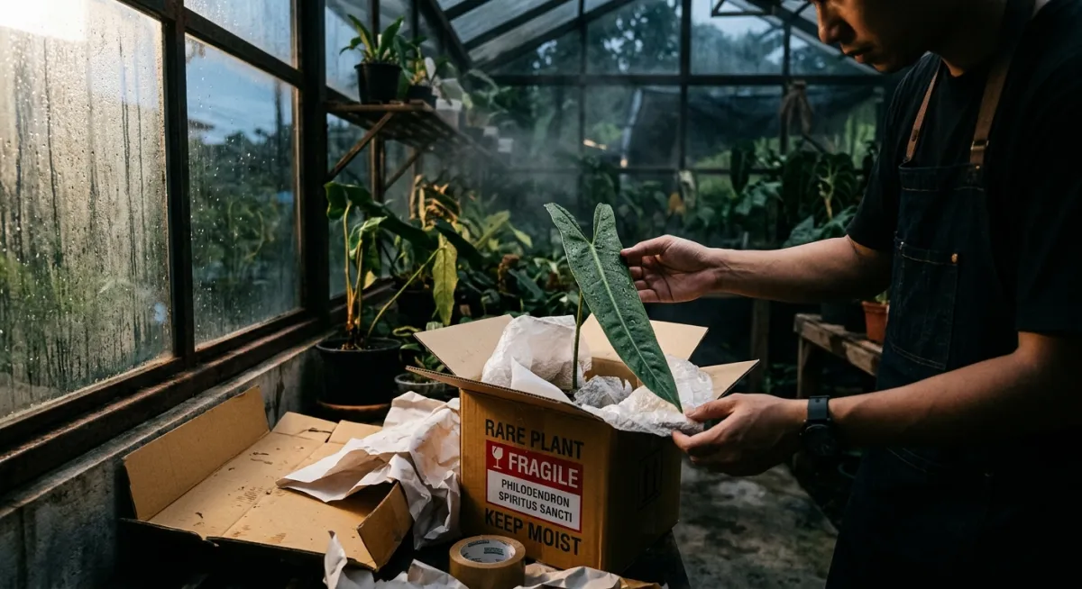 เทคนิคแกะกล่อง Rare Plants หน้าฝน: กู้ชีพน้องไม้ราคาแพงให้รอดชัวร์ ไม่ต้องกลัวเน่าครับ
