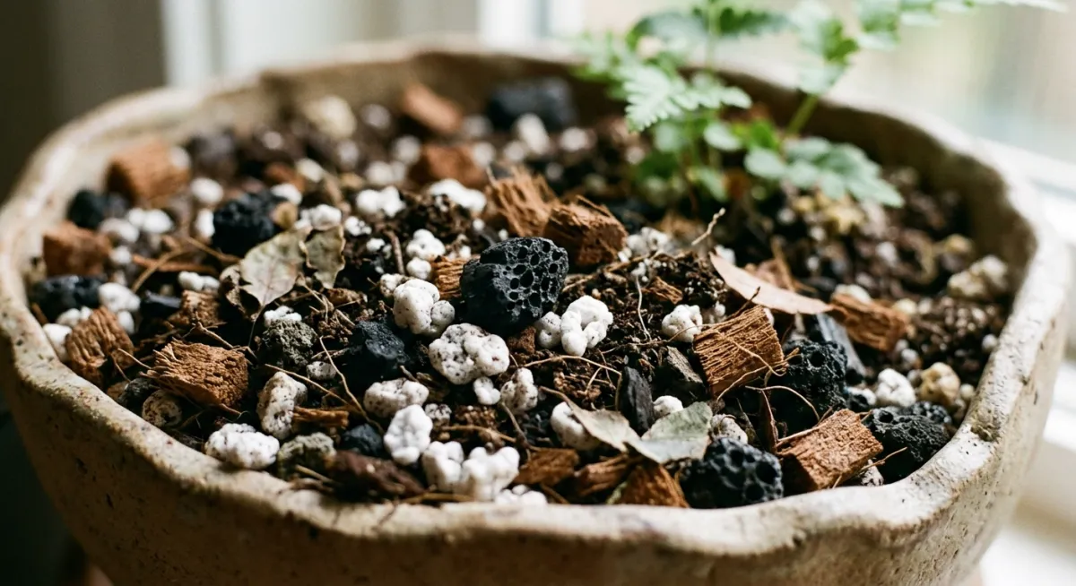ปรับดินรับหน้าฝน: สูตรผสมวัสดุปลูกฉบับ Organic Zero Waste รากไม่เน่า น้องรอดชัวร์ครับ