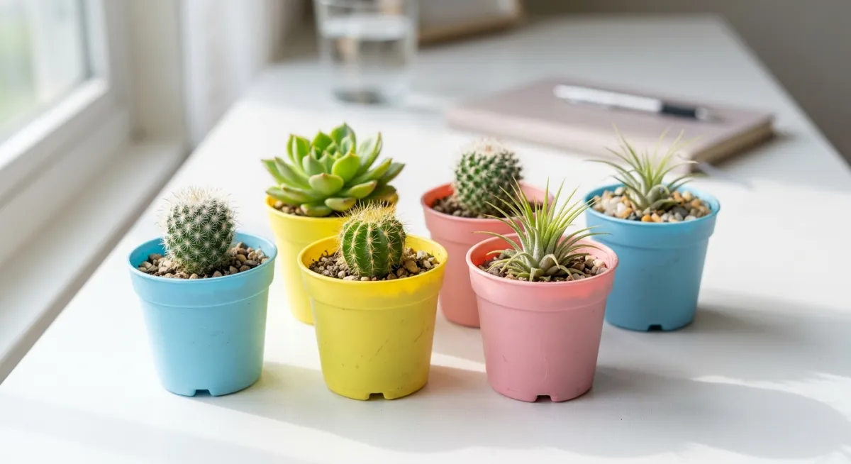 Brighten Your Workspace with '2-Inch Mini Pots' — The Secret to a Cozy Desk Vibe