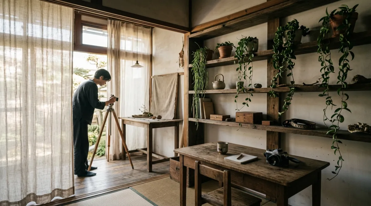 เนรมิตสตูดิโอสไตล์ Wabi-Sabi ด้วยเสน่ห์ของ 'โฮย่า' ดอกหอม: ความงามที่เรียบง่ายแต่เปี่ยมด้วยจิตวิญญาณ