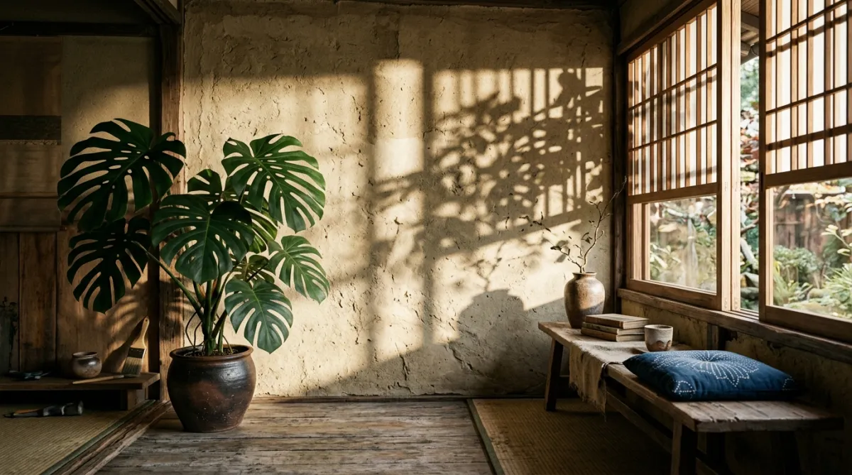 Studio & Creative Space: Elevating Photography with the Art of 'Light and Shadow' Using Plants