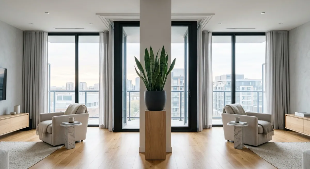 The Busy Worker's Indoor Green: ไอเดียจัดวางลิ้นมังกรและอโกลนีมาสำหรับคนเวลาน้อยในพื้นที่คอนโดสไตล์มินิมอล